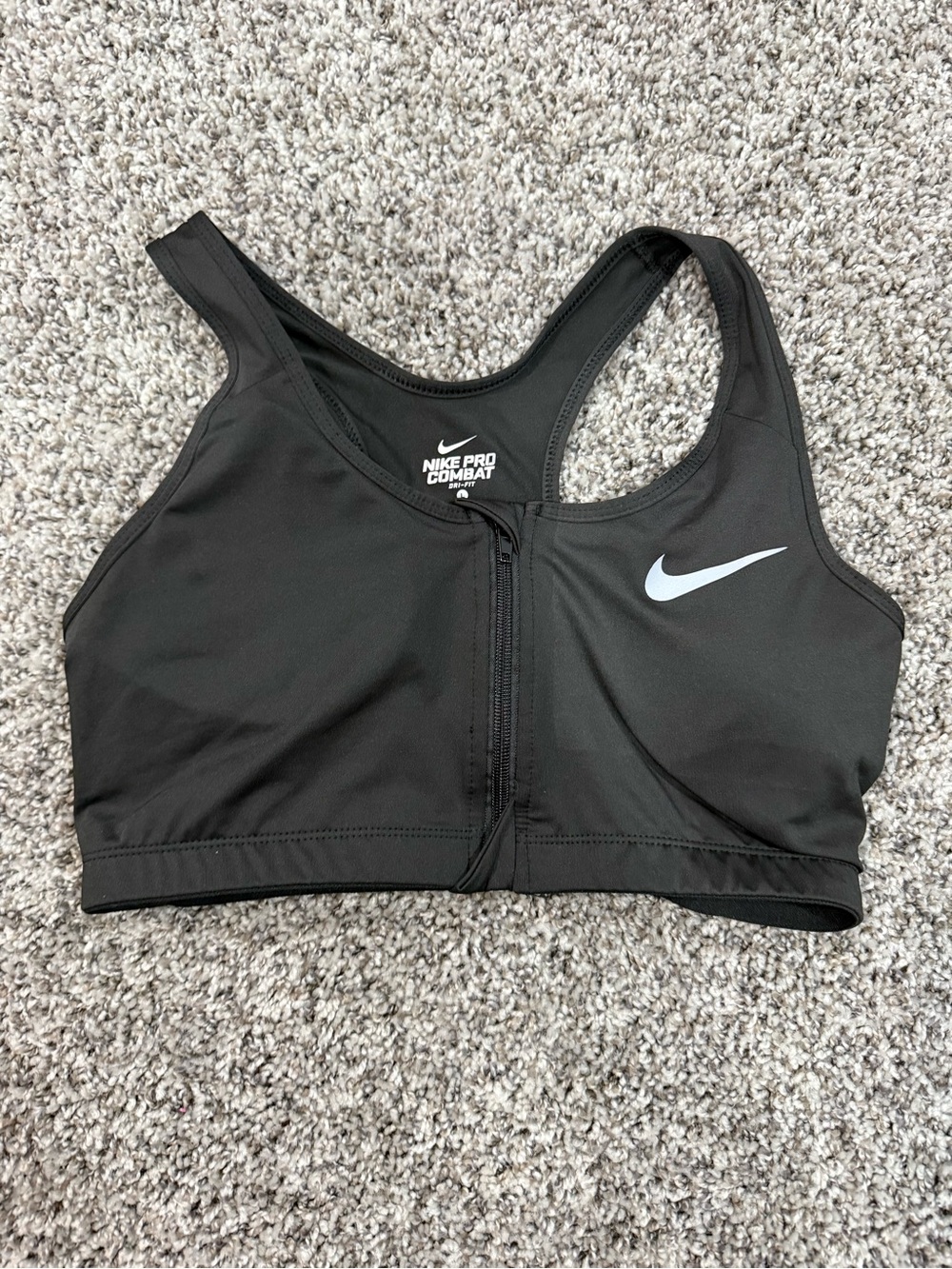 Nike Black Racerback Sports Bra